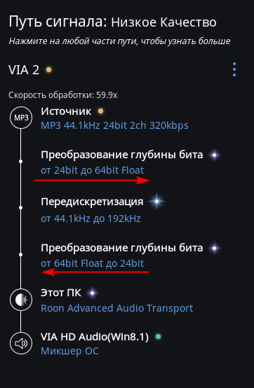 Roon 64 бит