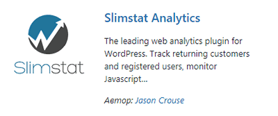 Slimstat Analitics