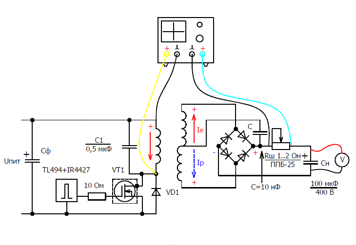 Опыт со встречными катушками заставка