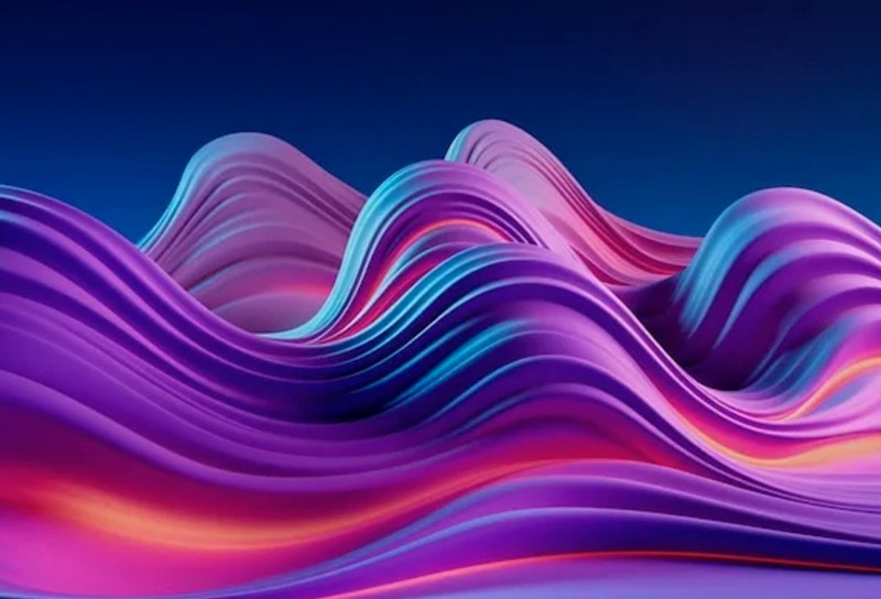 Волновой эффект заставка