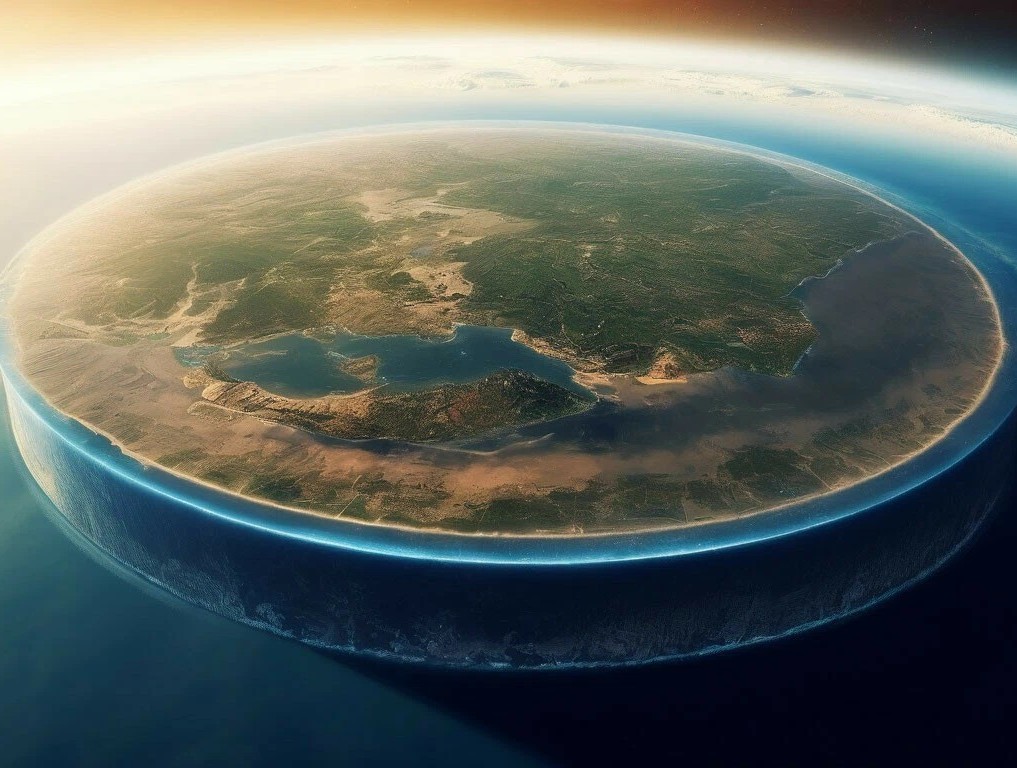 Земля круглая, но большая заставка